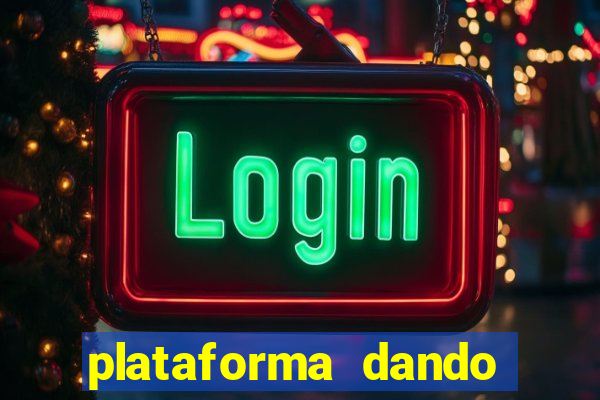 plataforma dando bonus de cadastro